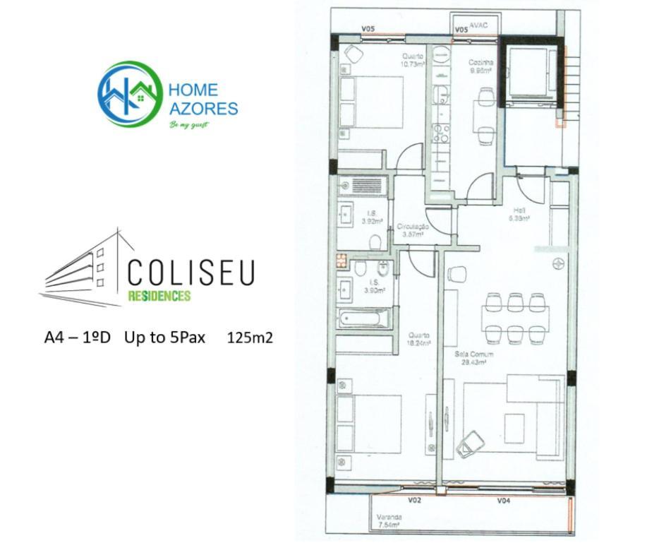 Azores - Coliseu Residences Ponta Delgada (Sao Miguel)